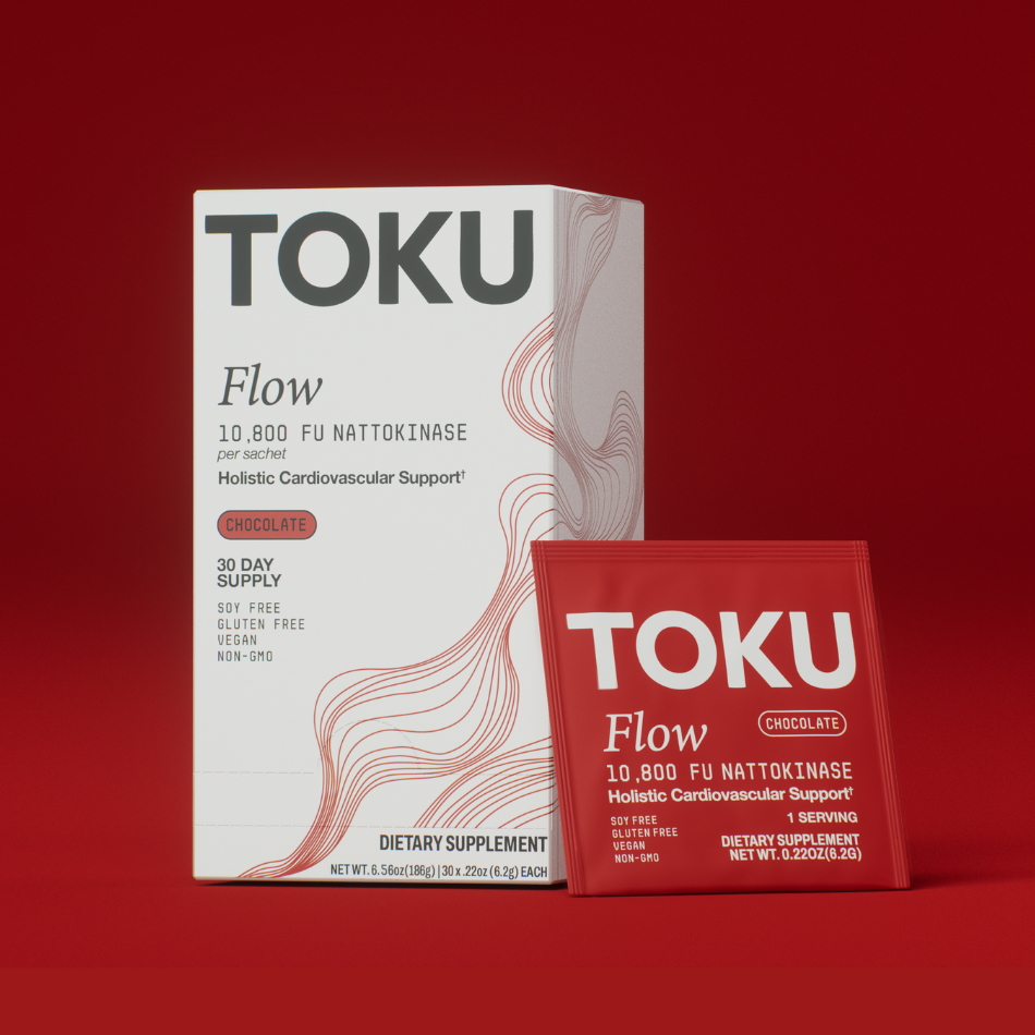 Toku Flow | Nattokinase (10,800 FU)